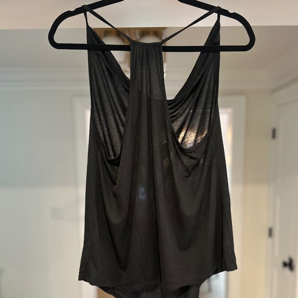 Haute Hippie Black Modal Tank / Camisole - Size M - Picture 5 of 10